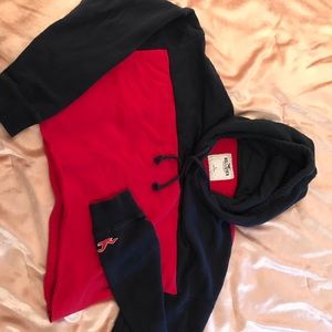 Hollister size s cropped hoodie